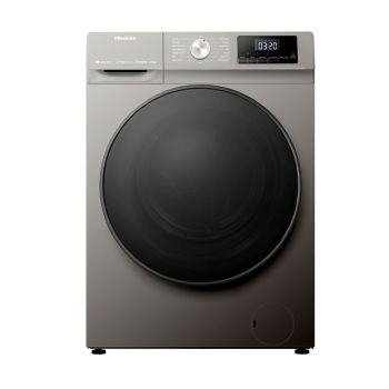 Máquina Lavar E Secar Roupa Hisense 8Kg/ 6Kg A+++ Front Loading WD3Q8043BT, Titanium Grey 