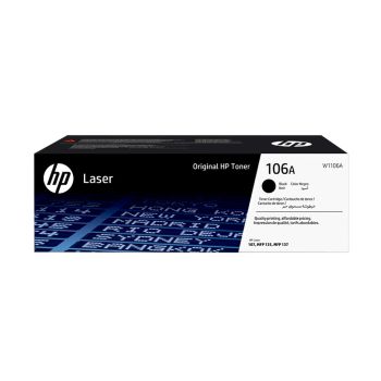 Toner HP Laser Original 106A Preto, W1106A