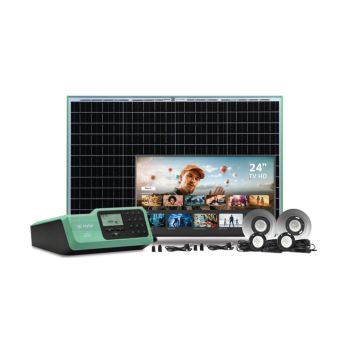 Kit Solar TV 24" MySol 55W
