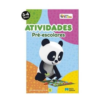 Atividades Pré-Escolares Panda 3 - 4 anos, Porto Editora
