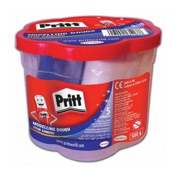 Plasticina PRITT 5 Cores, 500 g