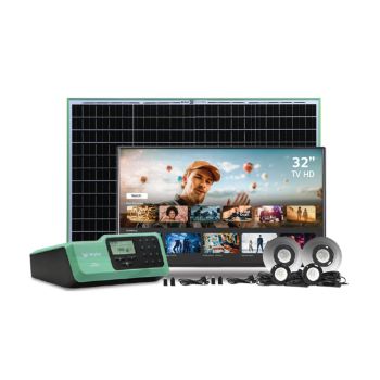 Kit Solar TV 32" MySol 55W