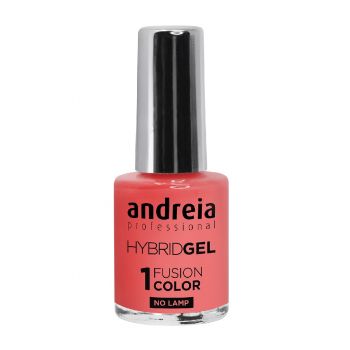 Verniz Hybrid Gel - Fusion Color Andreia Profissional nº 33 Coral Vivo, 10.5 ml