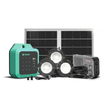 Kit Básico MySol 10W 3 Rádio Neo