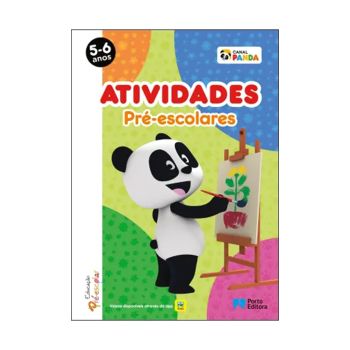 Livro de Atividades Pré-Escolares Panda 5 - 6 anos, Porto Editora