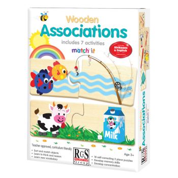 Jogo Educativo RGS Associations, 7 pcs