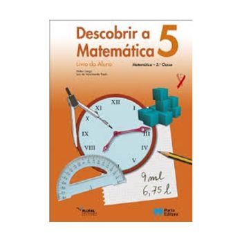 Livro do Aluno Descobrir a matemática 5ª Classe,  Plural Editores Moçambique
