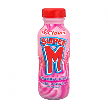 Clover Super M Strawberry, 300 ml