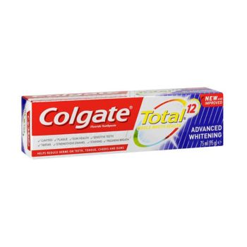 Pasta Dentifrica Colgate Total 12 Branqueamento Avan ado, 75 ml