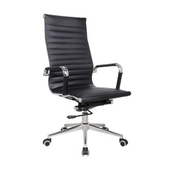 Cadeira de Escritório Executiva Moderna com Encosto Alto 818A