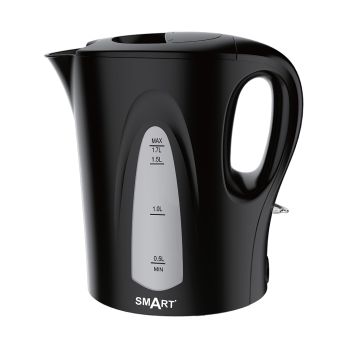 Chaleira Eléctrica SMART 1.7L 2200W Sem Base Preta, Katembe