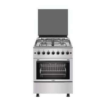 Fogão SMART 60*60 4 Bocas Gás Forno Gás Inox, Premium
