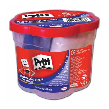 Plasticina Pritt, 5 Cores