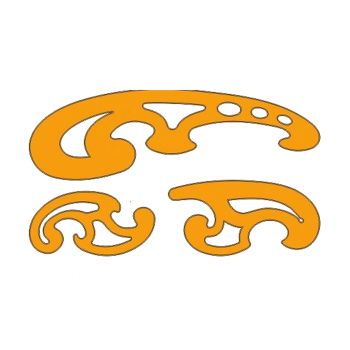 Escatilhão de Curvas Francesas