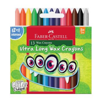 Lápis de Cera Faber Castell, 13 Cores