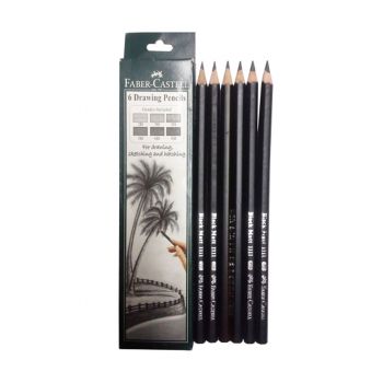 Jogo de Lápis Graduados Faber Castell, 6 Un