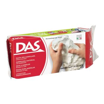 Massa de Modelar DAS Branca, 1 Kg
