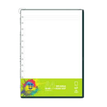 Recarga Caderno Inteligente Unikolor, A4