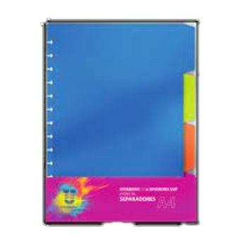 Separador para Caderno Inteligente Unikolor, A4