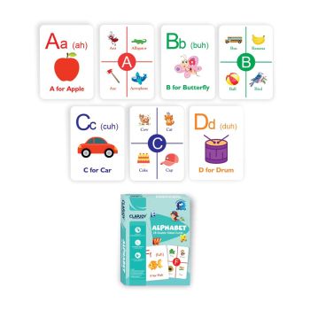 Cartões Educativos do Alfabeto Doms Clapjoy