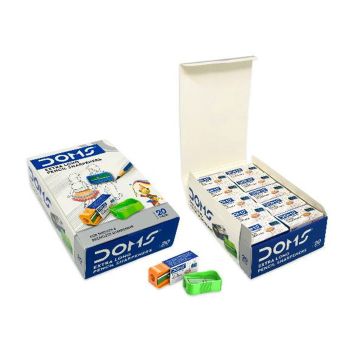 Afiador Extra Longo Colorido DOMS, 20 un