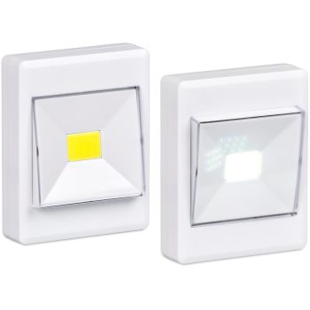  Luz de Interruptor COB, Branco