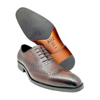 Sapatos Clássicos AIIZ, Café