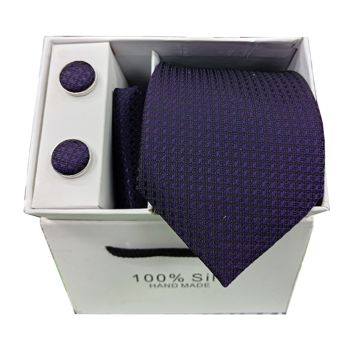 Gravata Pintada, Vinho/Preto