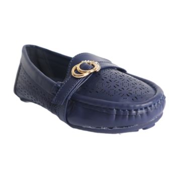 Sapatos Mocassins Femininos AIIZ, Azul