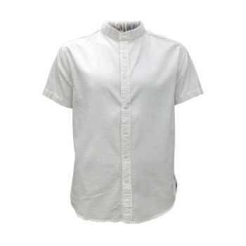 Camisa de Mangas Curtas AIIZ Linho, Branca