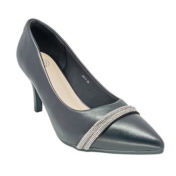 Sapatos Femininos Salto Médio AIIZ MN-4, Preto