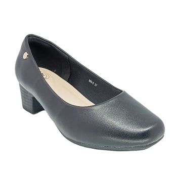 Sapatos Femininos Salto Baixo AIIZ MN-5, Preto
