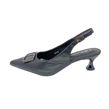 Sapatos Femininos Salto Baixo AIIZ MN-6, Preto