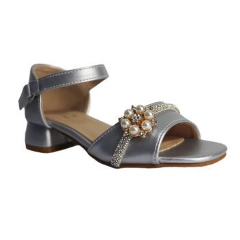 Sandálias Femininas Coleção Criancas AIIZ, Prata