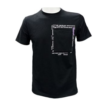 Camiseta Masculina AIIZ, Preto