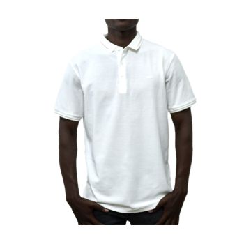 Camiseta Polo Masculina AIIZ, Branco