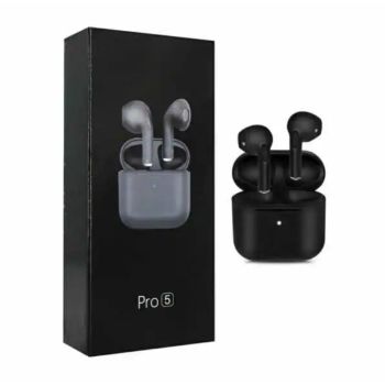 Auriculares Sem Fio AirPods Pro 5 Genérico, Preto