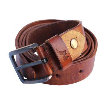 Cinto de Couro Arthur Cesáru, Castanho