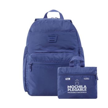Mochila Laptop 13" Totto Dobrável Xingu, Azul