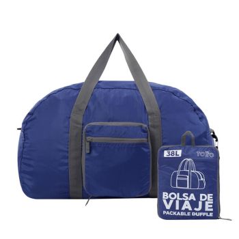 Pasta de Viagem Totto 38.7L Dobrável Branel, Azul
