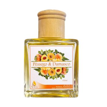 Difusor de Aromas de Pêssego e Damasco com Varetas, 120 ml