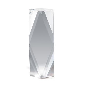 Troféu Altitude Tesla Tower Vidro Óptico, 18.5 cm