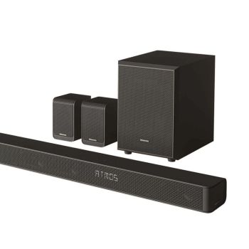 Soundbar Hisense 5.1 CH AX5100G 340 W com Subwoofer sem Fio