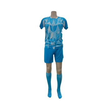 Kit Equipamento de Futebol Leão, Azul Tamanhos Varidos