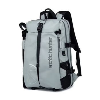 Mochila Costas Arctic Hunter B00391 15.6'' A Prova de  gua , Cinza