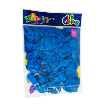 Balões Decorativos Cores Variadas, 50 un