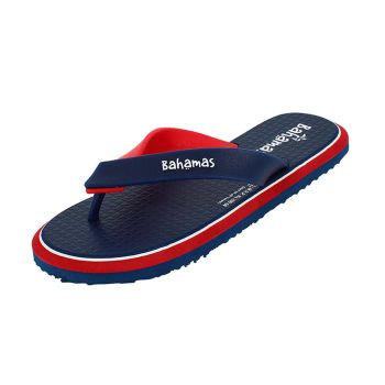 Chinelos Masculinos Bahamas Navy Blue Red