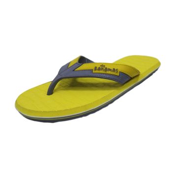 Chinelos Masculinos Bahamas, Grey Yellow