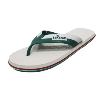 Chinelos Masculinos Bahamas, Soft Moss White