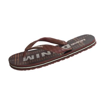 Chinelos Masculinos Bahamas Brown White